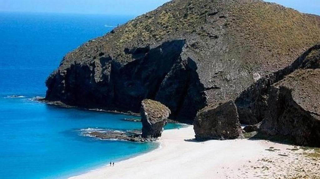 Apartamento Primera Linea De Playa Las Marinas Vera Luaran gambar